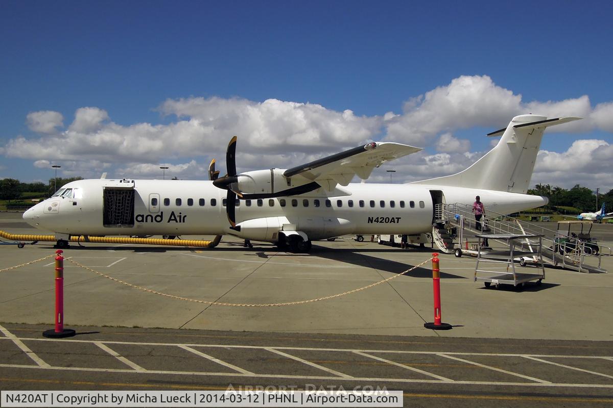 N420AT, 1994 ATR 72-212 C/N 420, At Honolulu
