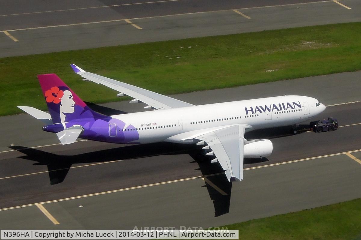 N396HA, 2013 Airbus A330-243 C/N 1488, At Honolulu