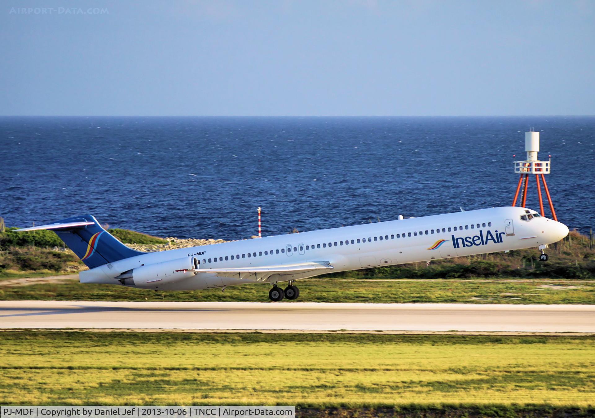 PJ-MDF, 1991 McDonnell Douglas MD-83 (DC-9-83) C/N 53014, PJ-MDF