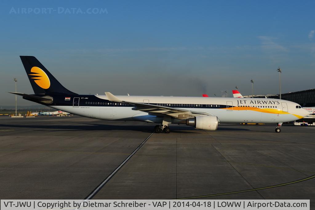 VT-JWU, 2012 Airbus A330-302 C/N 1391, Jet Airways Airbus 330-200