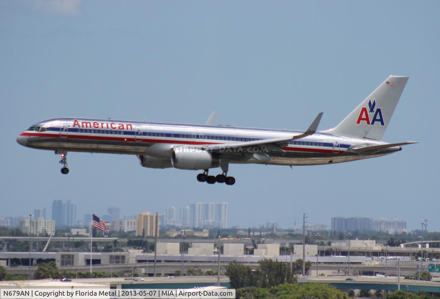 N679AN, 1999 Boeing 757-223F C/N 29589, American 757-200