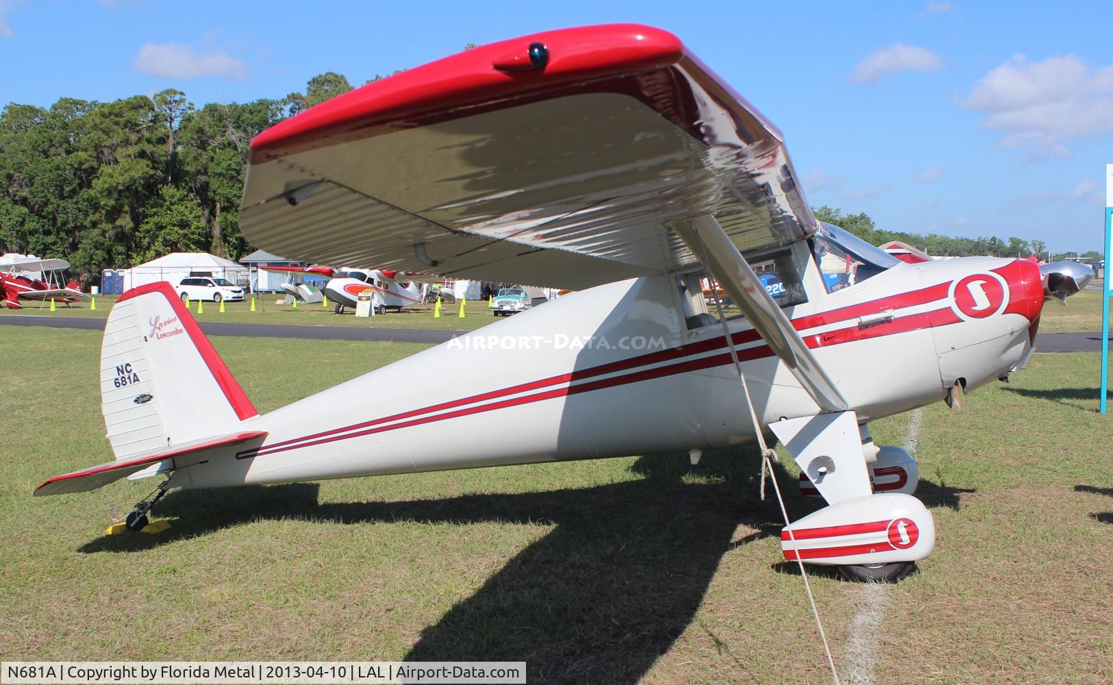 N681A, 1948 Luscombe 8A C/N 5872, Luscombe 8A