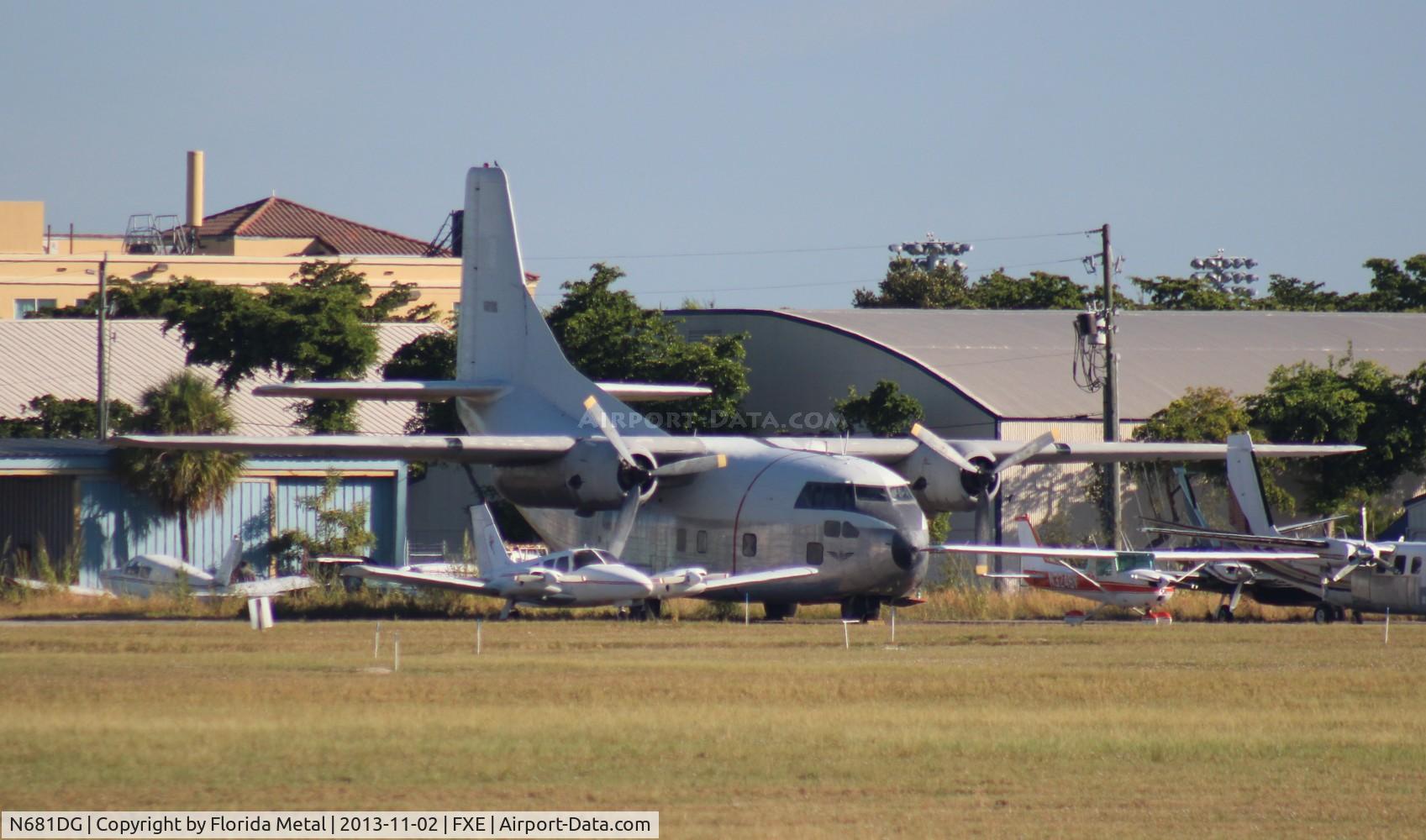 N681DG, 1954 Fairchild C-123K (C-123B Provider) C/N 20130, C-123K
