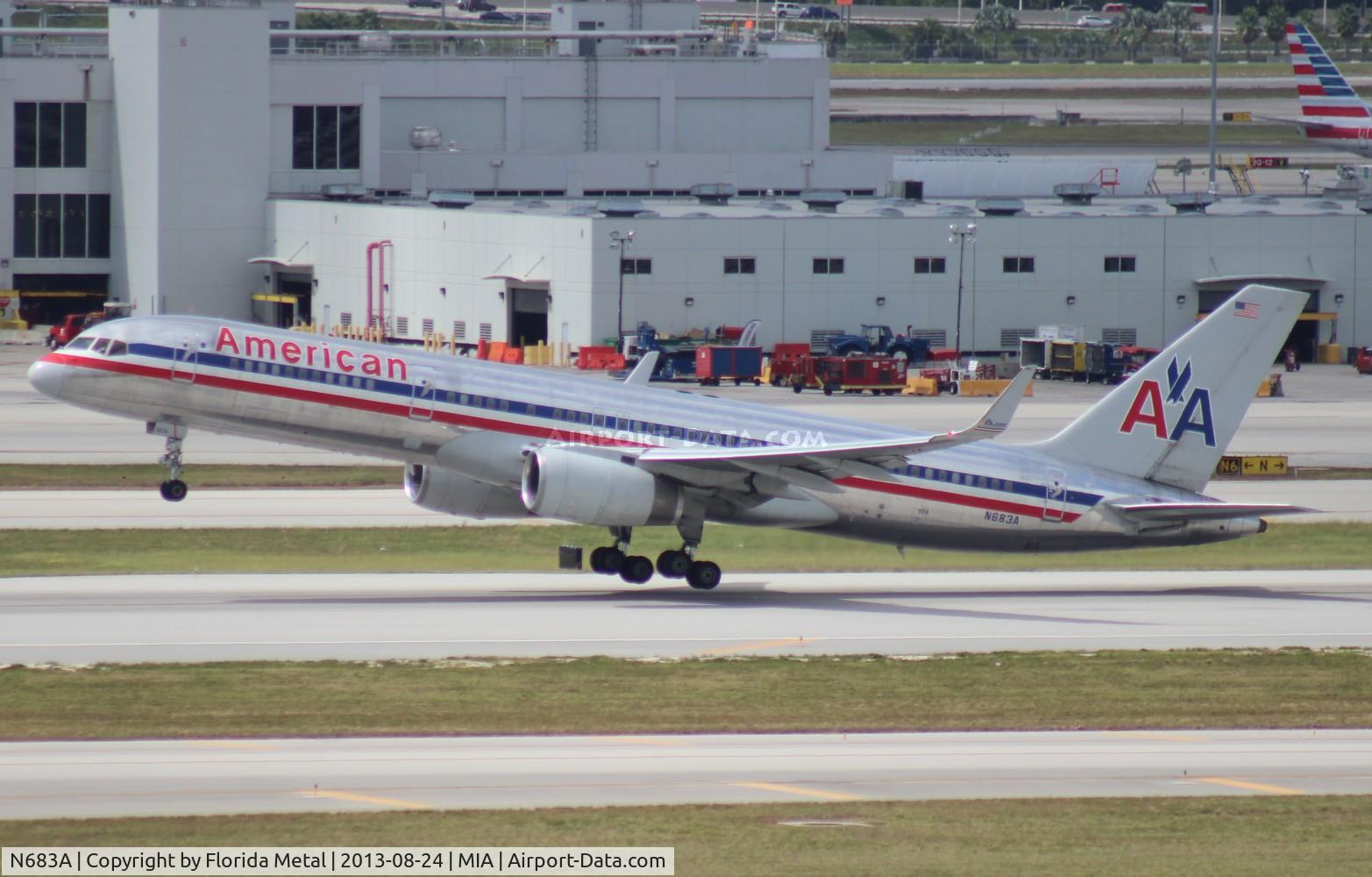 N683A, 1992 Boeing 757-223 C/N 25340, American 757-200