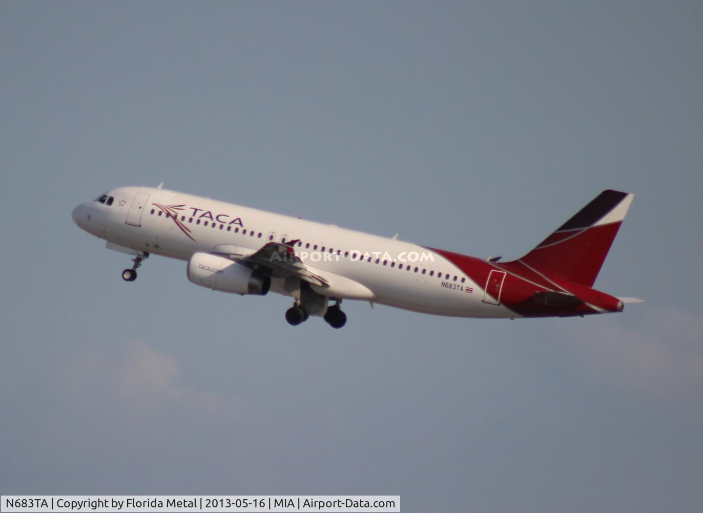 N683TA, 2011 Airbus A320-233 C/N 4906, Taca A320