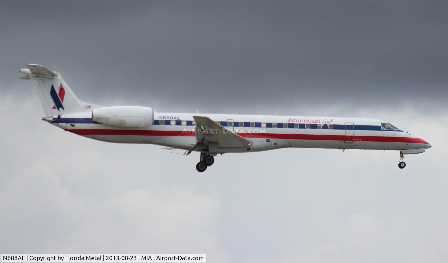 N688AE, 2004 Embraer ERJ-145LR (EMB-145LR) C/N 14500849, Eagle E145