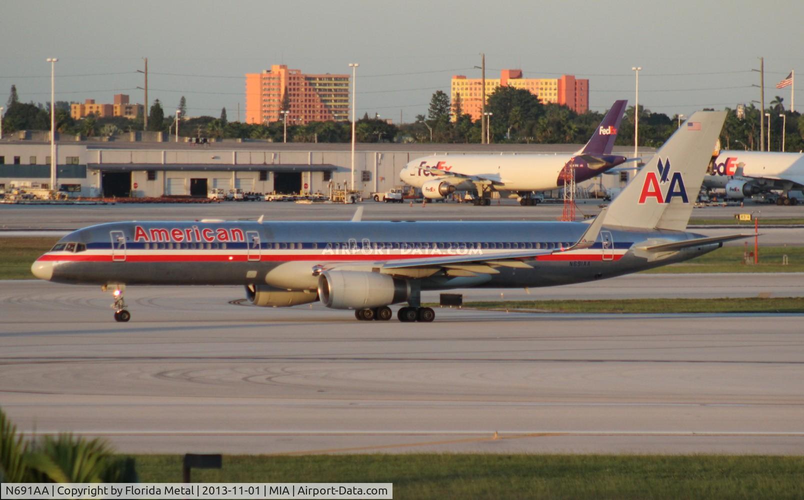 N691AA, 1993 Boeing 757-223 C/N 25697, American 757-200
