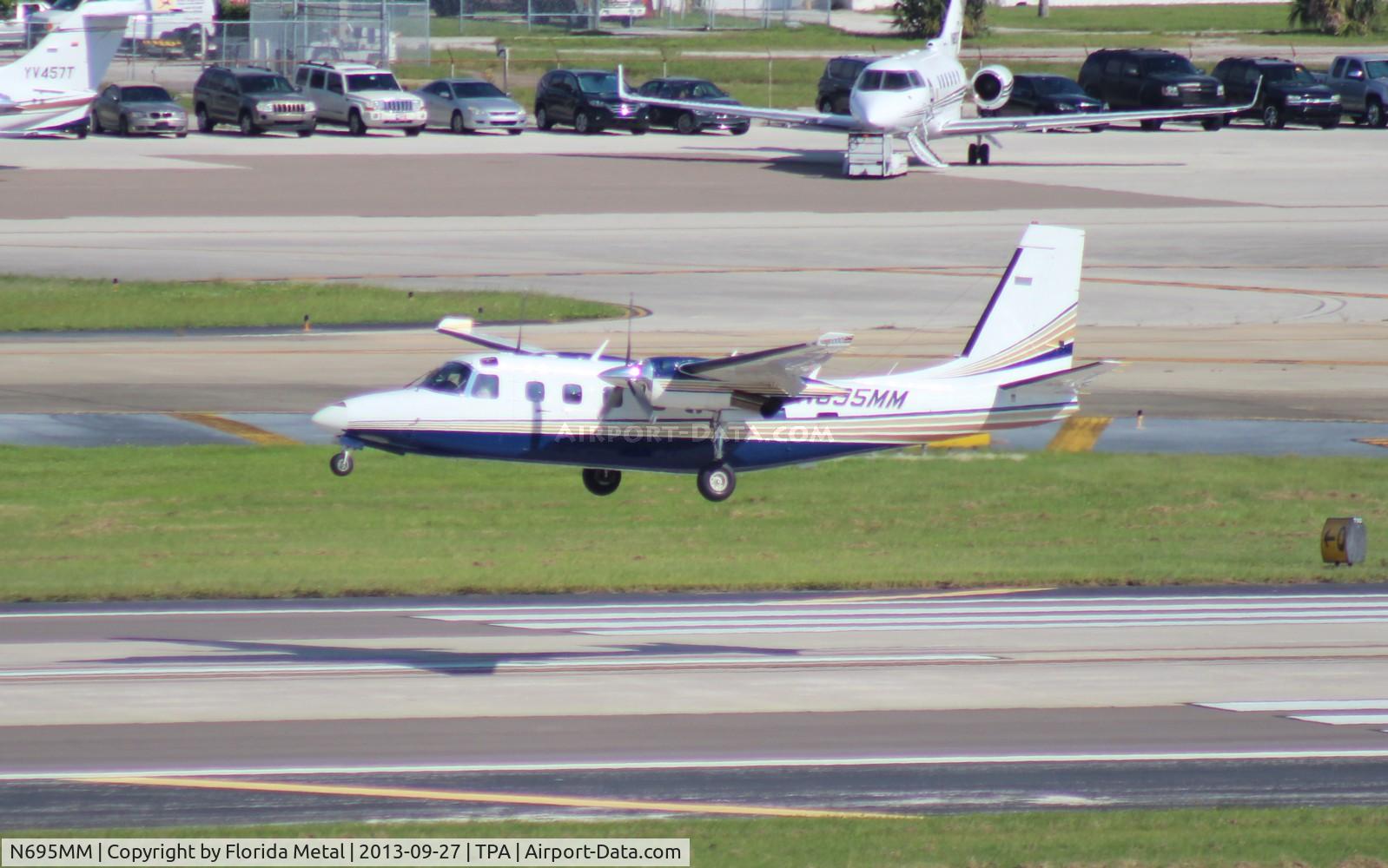N695MM, 1982 Gulfstream American 695A C/N 96050, Commander 695A