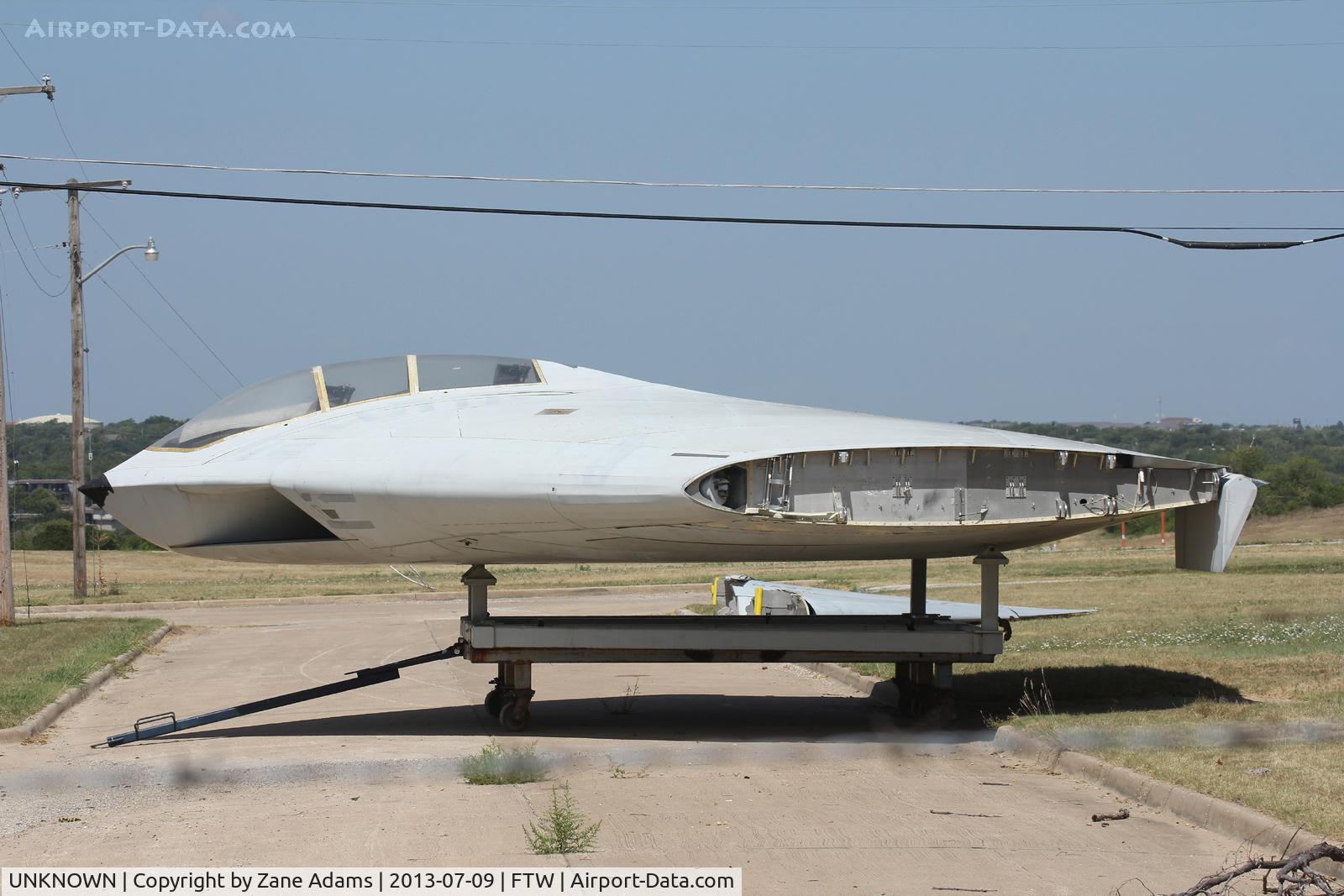 UNKNOWN, Miscellaneous Various C/N unknown, General Dynamics / Lockheed Martin A-12 prototype mockup being prepared for display at the Fort Worth Aviation Museum/Veteran's Memorial Air Park