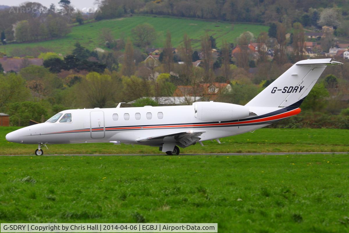 G-SDRY, 2013 Cessna 525C CitationJet CJ4 C/N 525C-0134, Dowdeswell Aviation