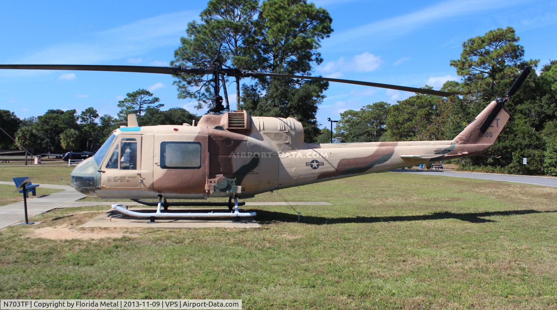 N703TF, Bell UH-1H C/N 66-15186, UH-1H at Air Force Armament Museum