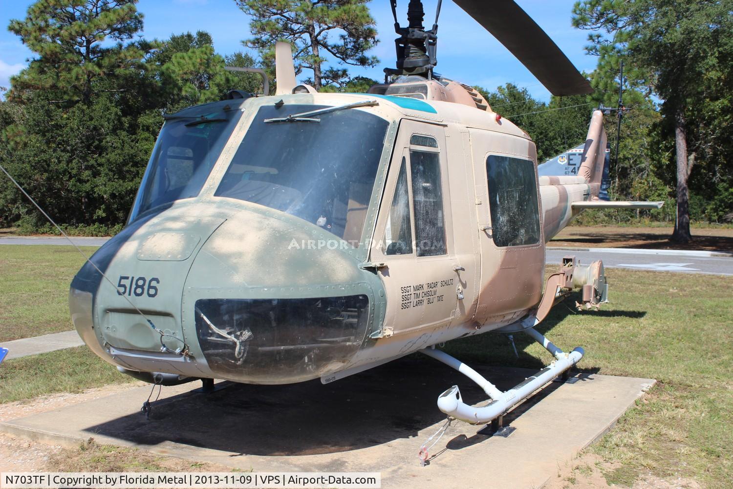 N703TF, Bell UH-1H C/N 66-15186, UH-1H at Air Force Armament Museum