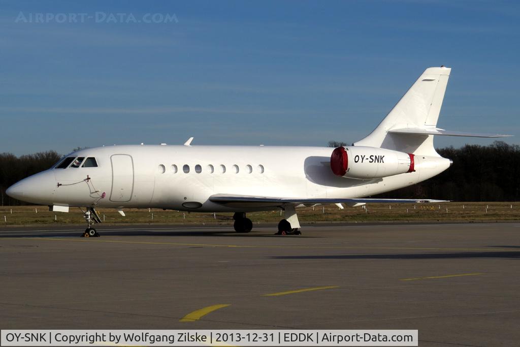 OY-SNK, 2005 Dassault Falcon 2000LX C/N 223, visitor
