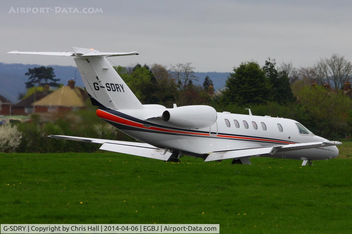 G-SDRY, 2013 Cessna 525C CitationJet CJ4 C/N 525C-0134, Dowdeswell Aviation