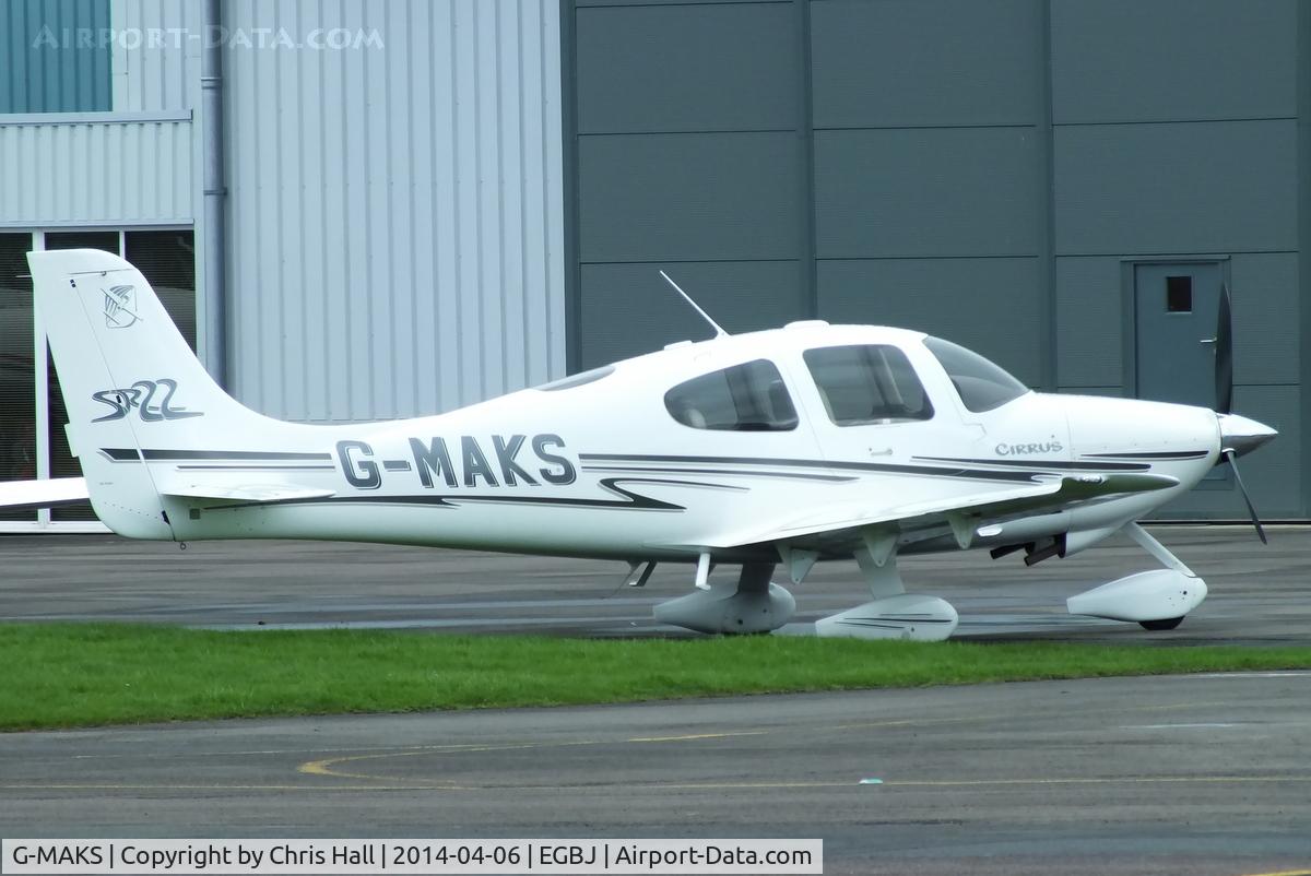 G-MAKS, 2002 Cirrus SR22 C/N 0367, Amey Aviation