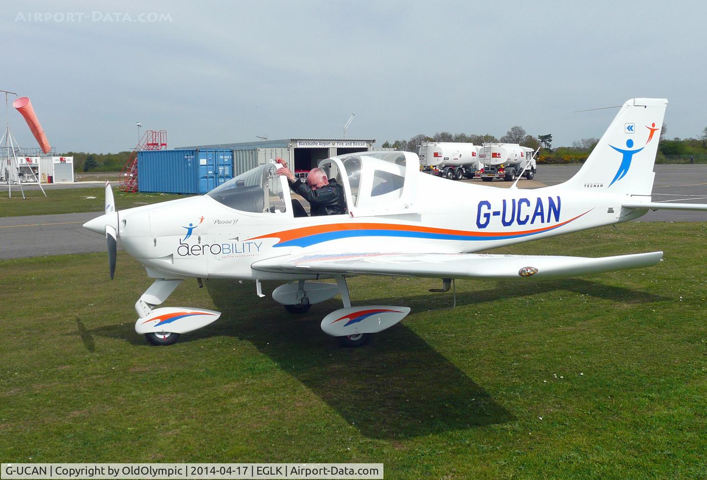 G-UCAN, 2014 Tecnam P-2002JF Sierra C/N 229, Here at last!