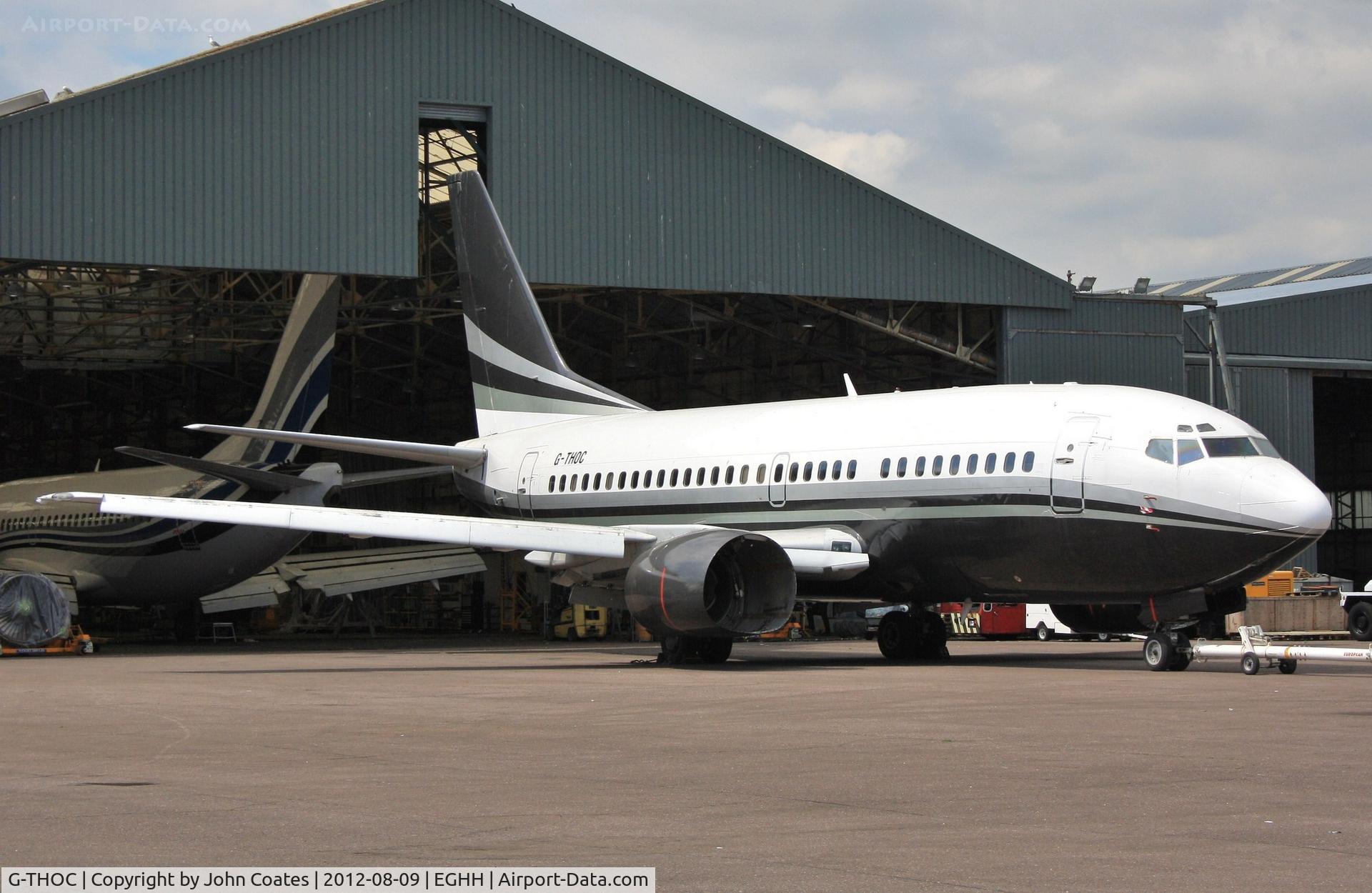 G-THOC, 1990 Boeing 737-59D C/N 24694, At European