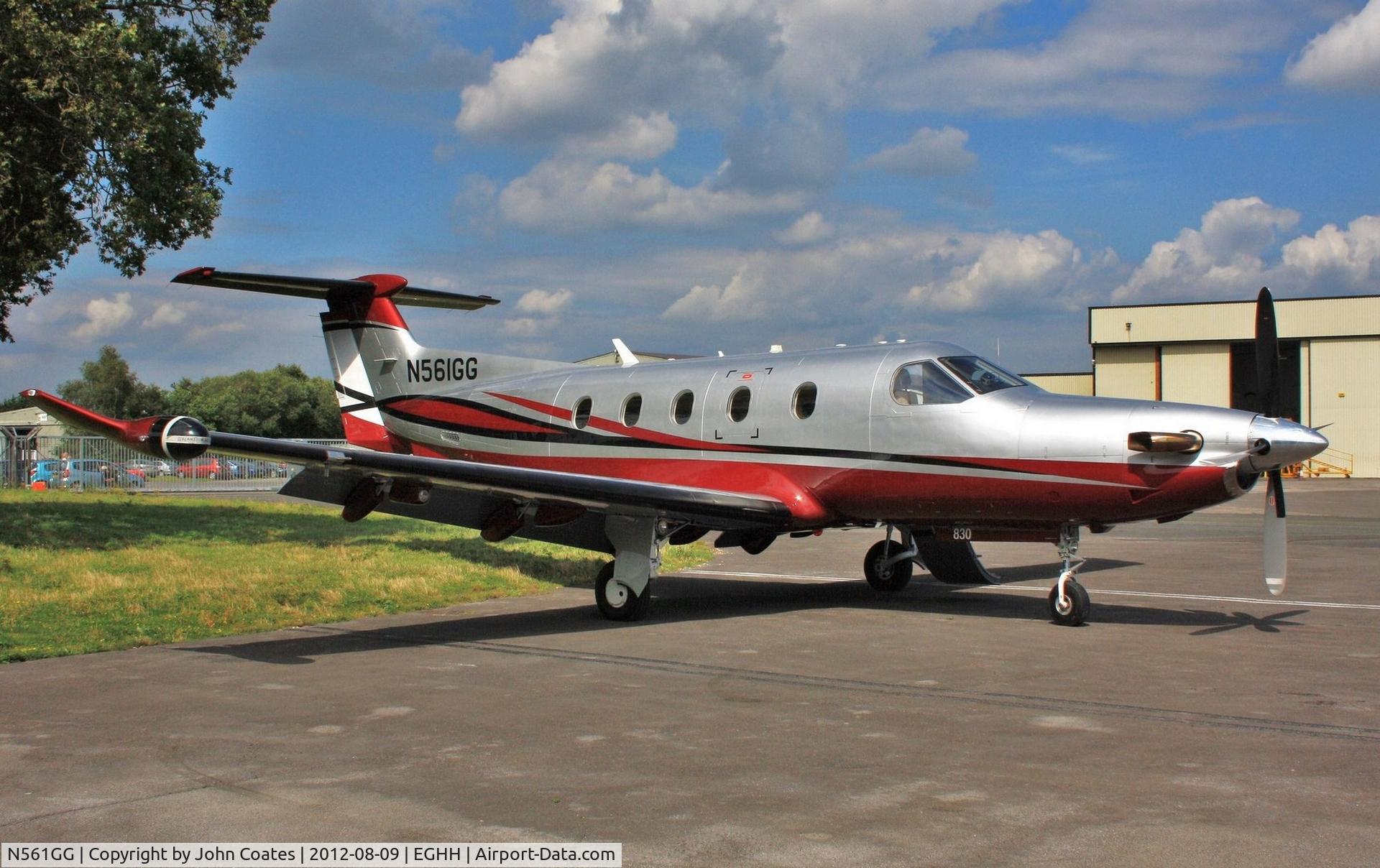 N561GG, 2007 Pilatus PC-12/47 C/N 830, Awaiting delivery