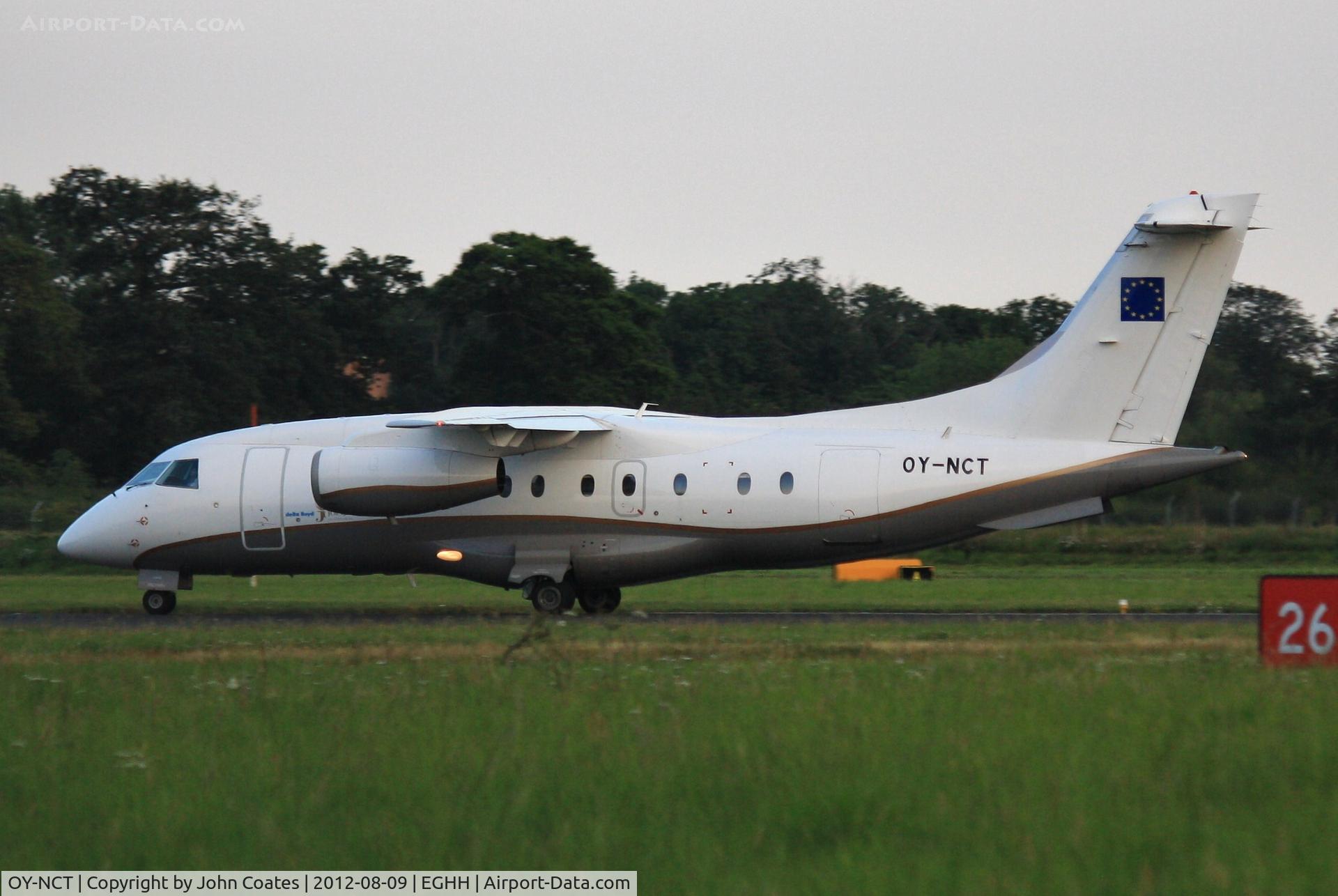 OY-NCT, 2001 Dornier 328-310 C/N 3213, Departing 08