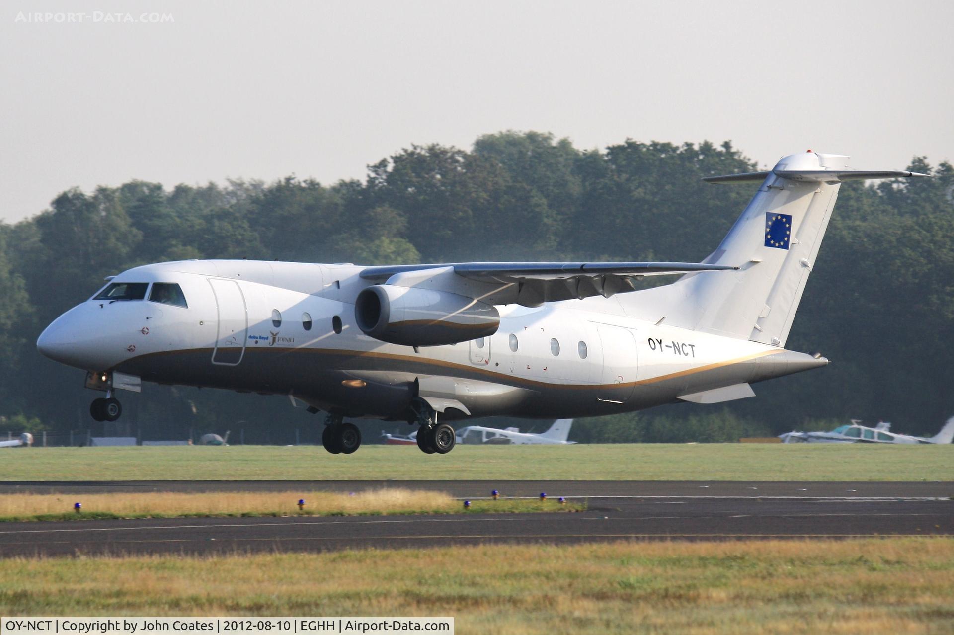 OY-NCT, 2001 Dornier 328-310 C/N 3213, Arriving 26