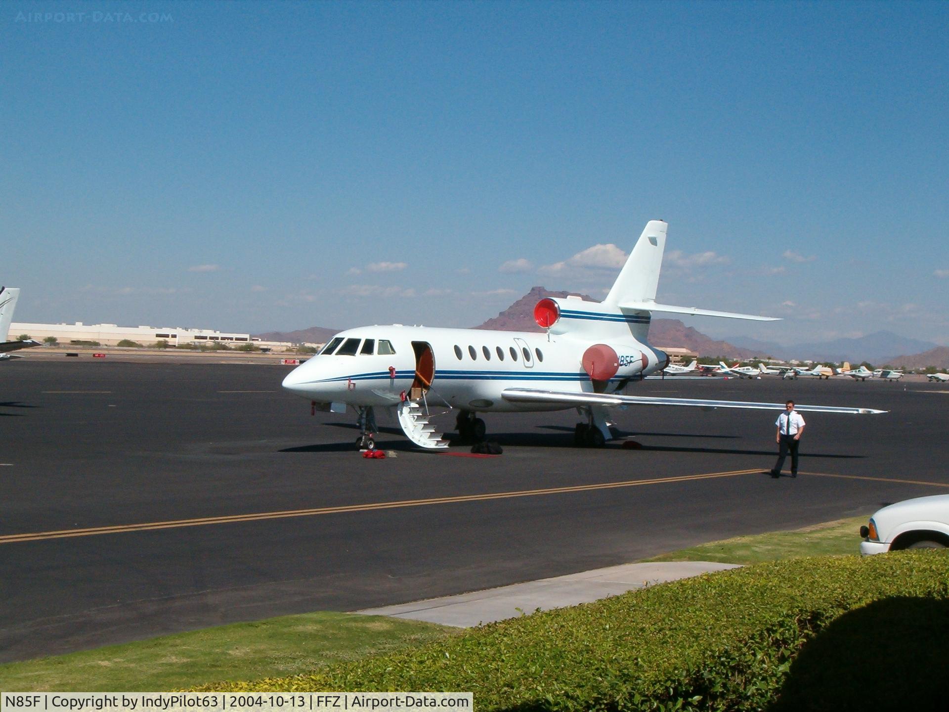 N85F, 1997 Dassault Falcon 50EX C/N 253, Tarmac shot