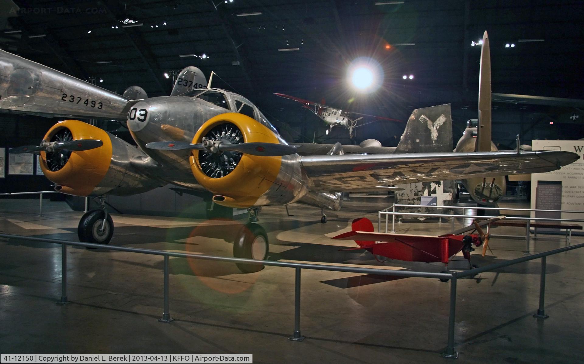 41-12150, 1941 Curtiss AT-9 Jeep C/N 362, This advanced trainer enabled pilots in training to bridge the gap between single- and multi-engine aircraft types.