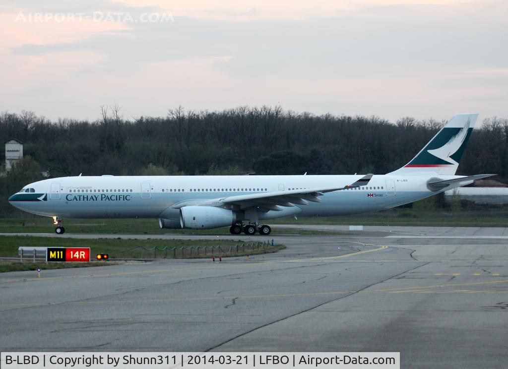 B-LBD, 2014 Airbus A330-343 C/N 1503, Delivery day...