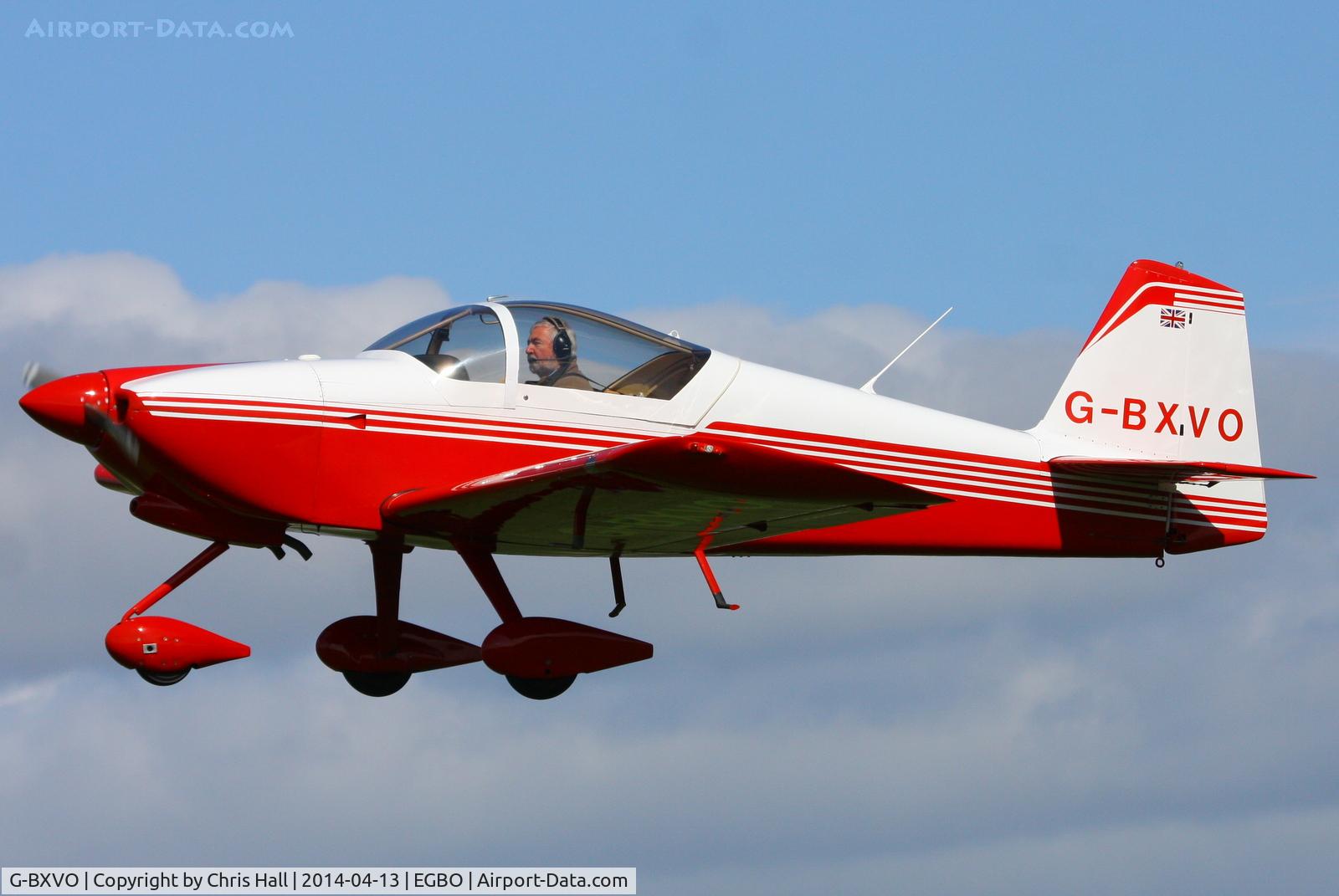 G-BXVO, 1999 Vans RV-6A C/N PFA 181-12575, at Breighton's 'Early Bird' Fly-in 13/04/14