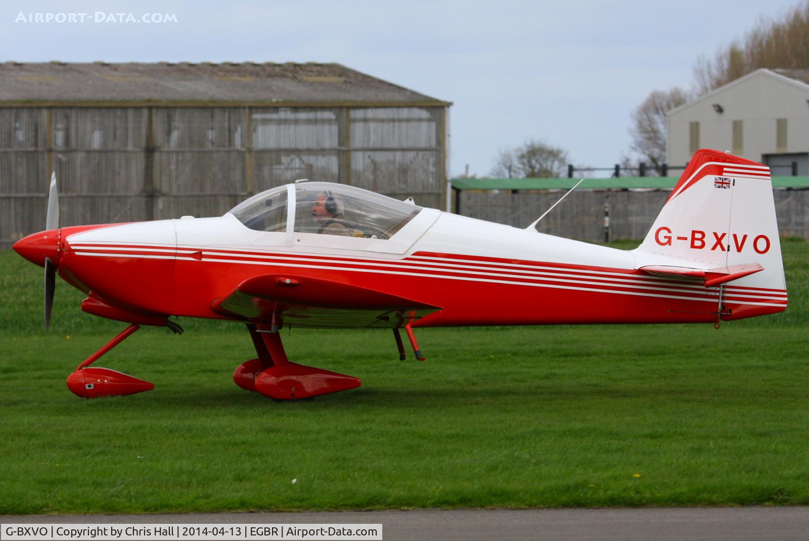 G-BXVO, 1999 Vans RV-6A C/N PFA 181-12575, at Breighton's 'Early Bird' Fly-in 13/04/14