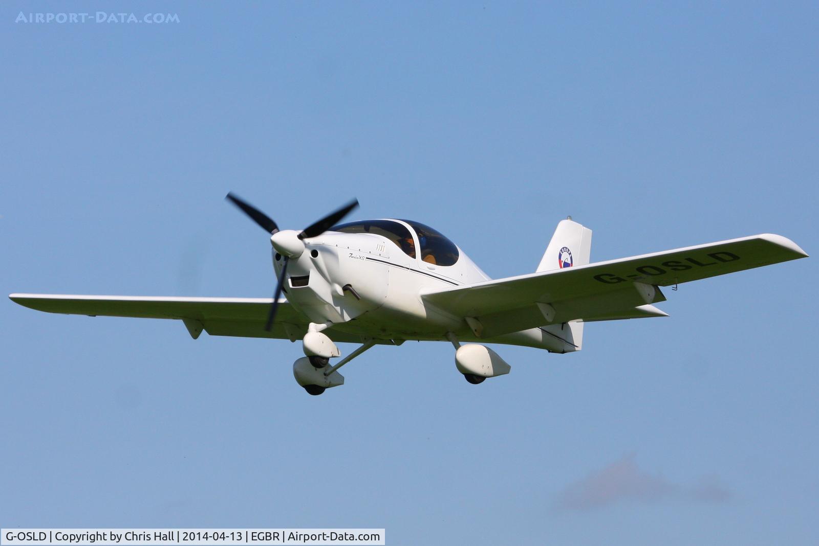 G-OSLD, 2000 Europa XS Tri-Gear C/N PFA 247-13641, at Breighton's 'Early Bird' Fly-in 13/04/14