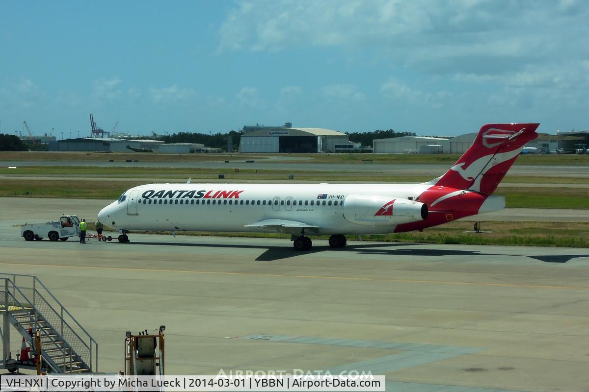 VH-NXI, 1999 Boeing 717-2K9 C/N 55054, At Brisbane