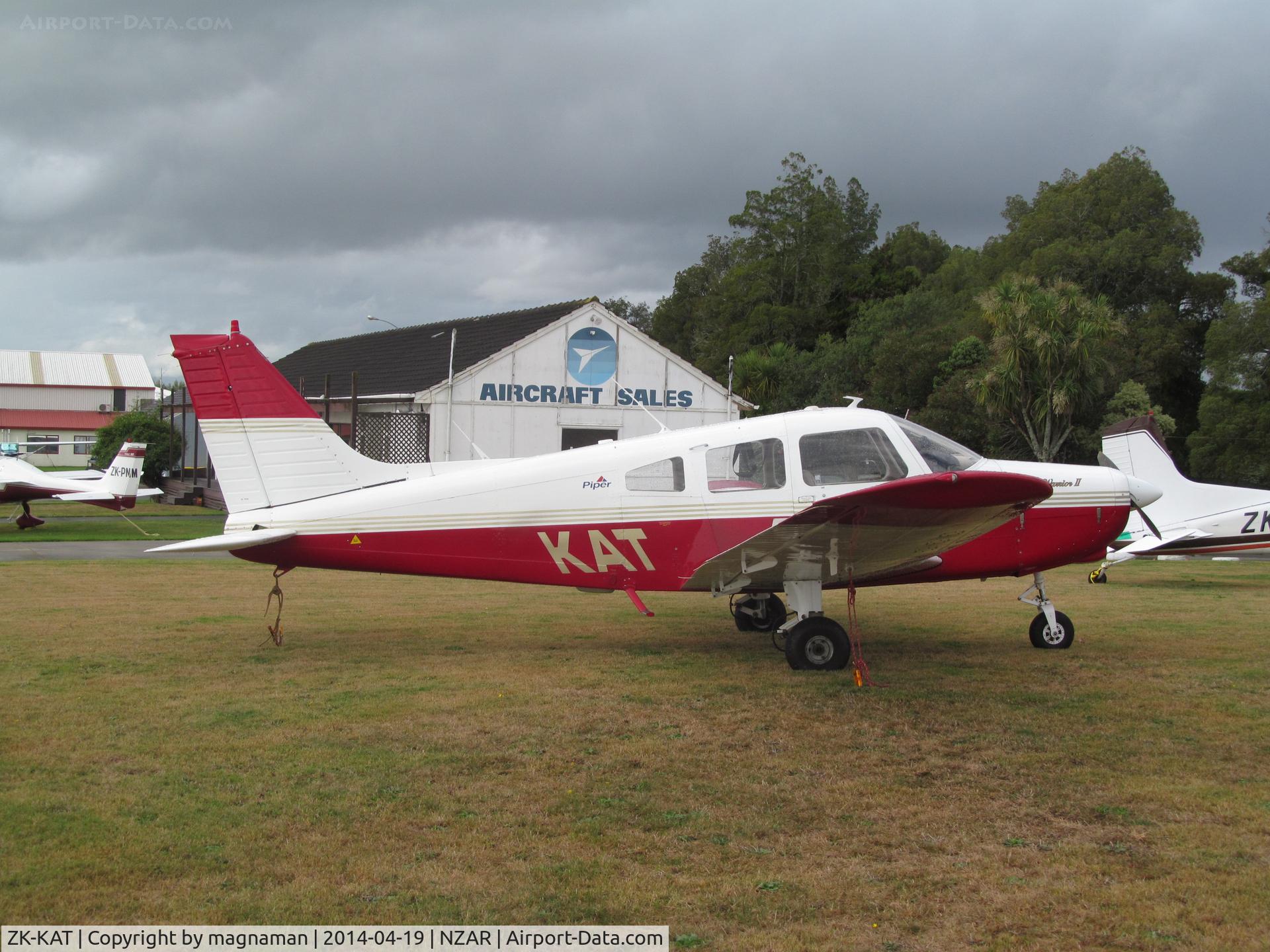 ZK-KAT, Piper PA-28-161 C/N 28-7816099, for sale