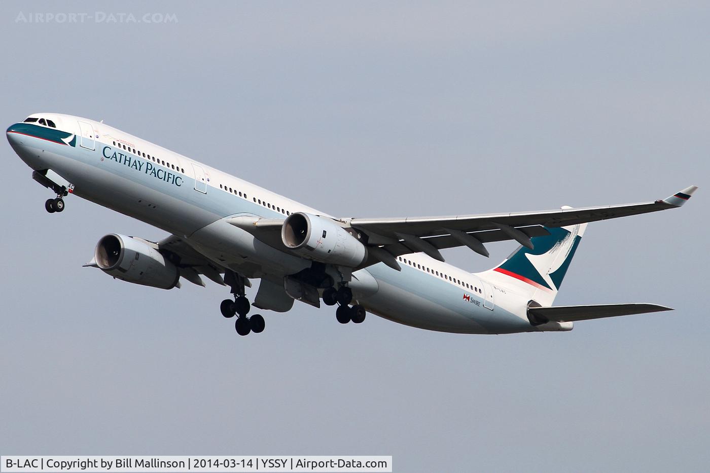 B-LAC, 2005 Airbus A330-343 C/N 679, away to HKG