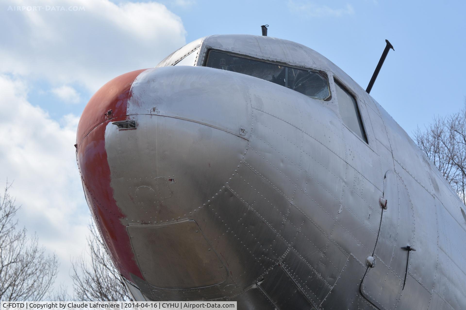 C-FDTD, 1944 Douglas C-47A-5-DK Skytrain C/N 12253, Was supposed to be  preserved part of the collection of the Air and Space Museum of Quebec (Fondation Aerovision Quebec) but he's abandoned in place since over 15 years engineless on the site of the Saint-Hubert airport.