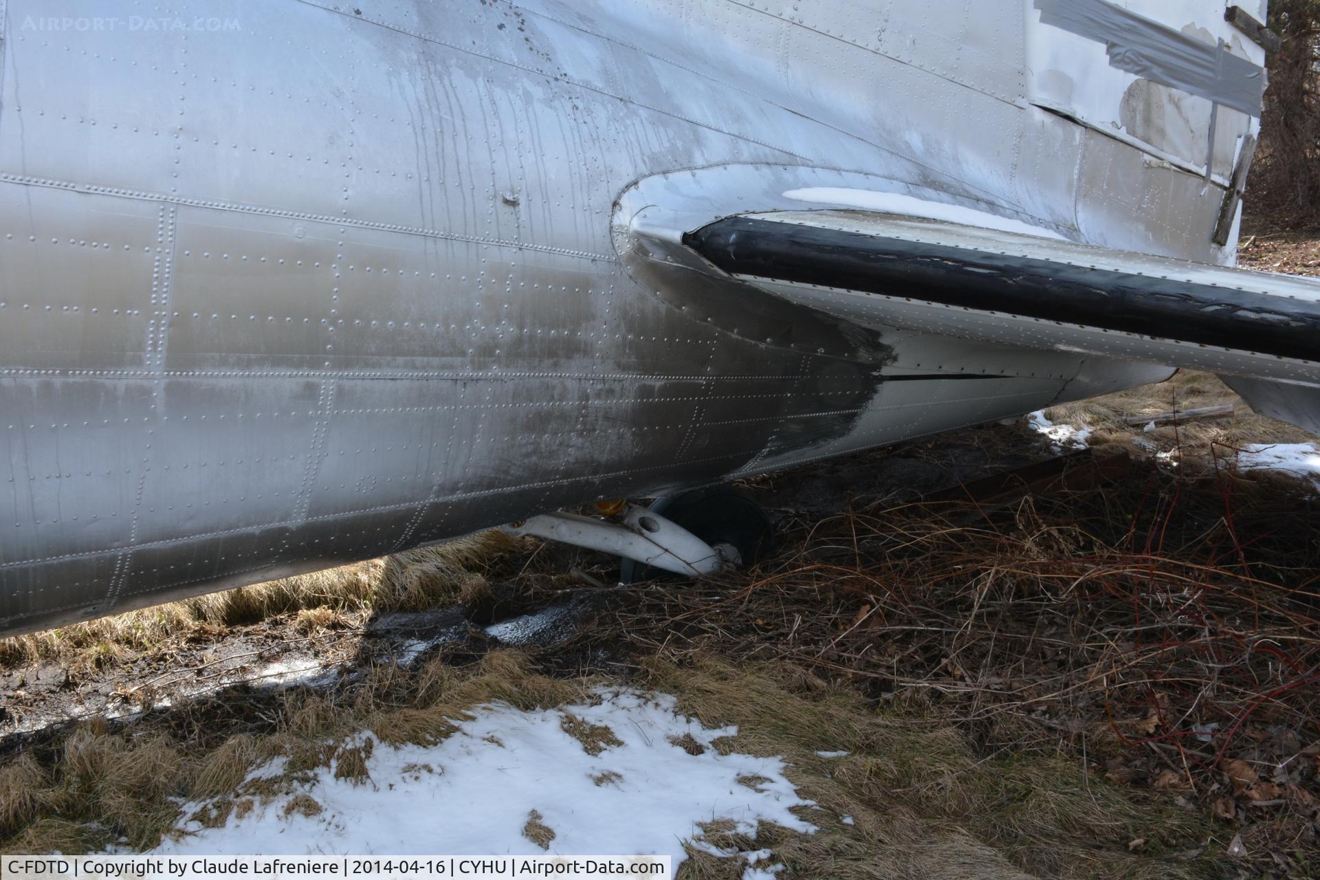 C-FDTD, 1944 Douglas C-47A-5-DK Skytrain C/N 12253, Was supposed to be  preserved part of the collection of the Air and Space Museum of Quebec (Fondation Aerovision Quebec) but he's abandoned in place since over 15 years engineless on the site of the Saint-Hubert airport.