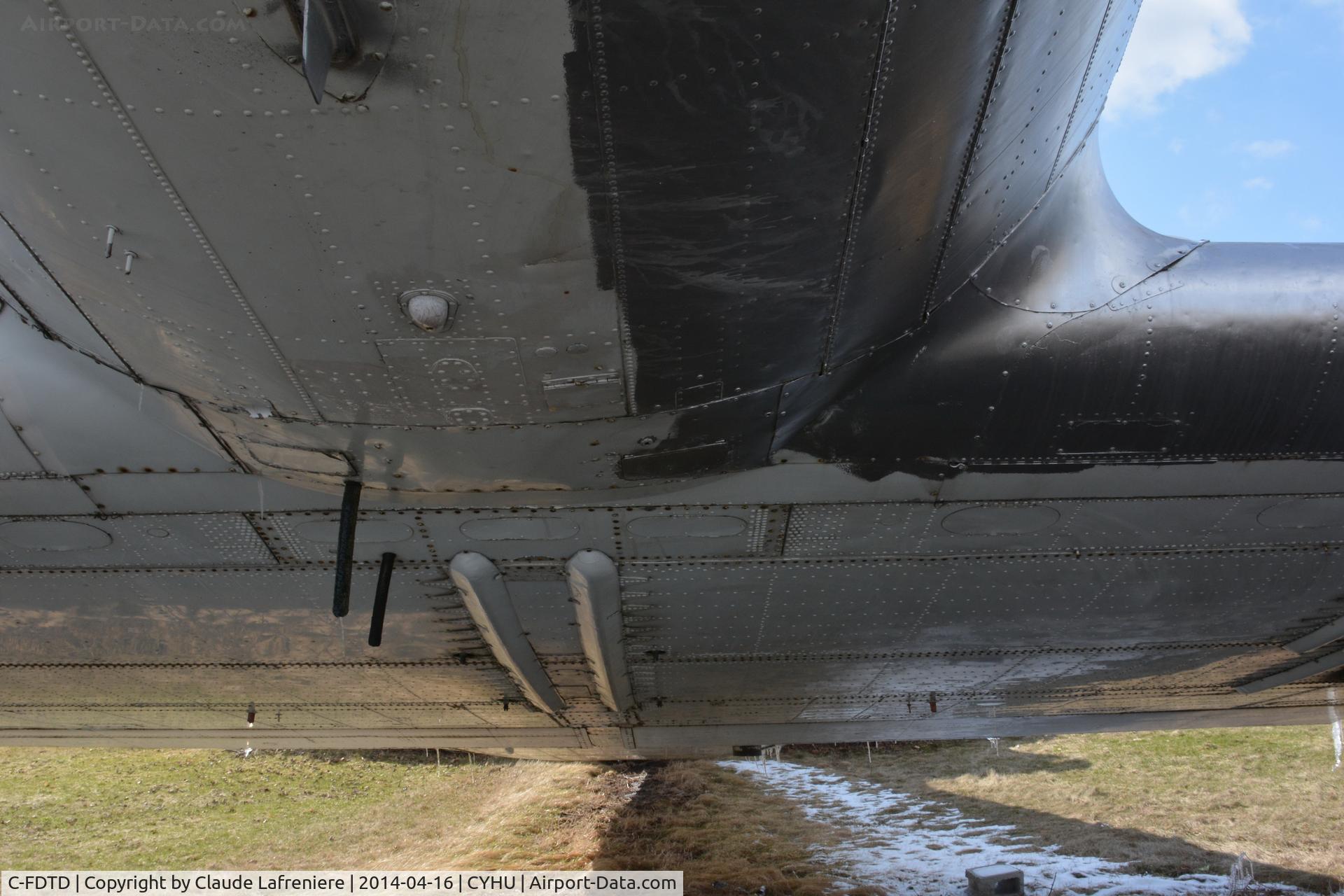C-FDTD, 1944 Douglas C-47A-5-DK Skytrain C/N 12253, Was supposed to be  preserved part of the collection of the Air and Space Museum of Quebec (Fondation Aerovision Quebec) but he's abandoned in place since over 15 years engineless on the site of the Saint-Hubert airport.