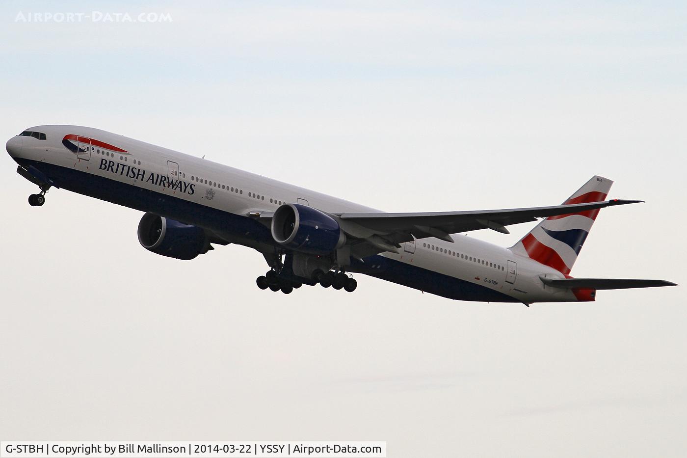 G-STBH, 2013 Boeing 777-336/ER C/N 38431, off to LHR via SIN