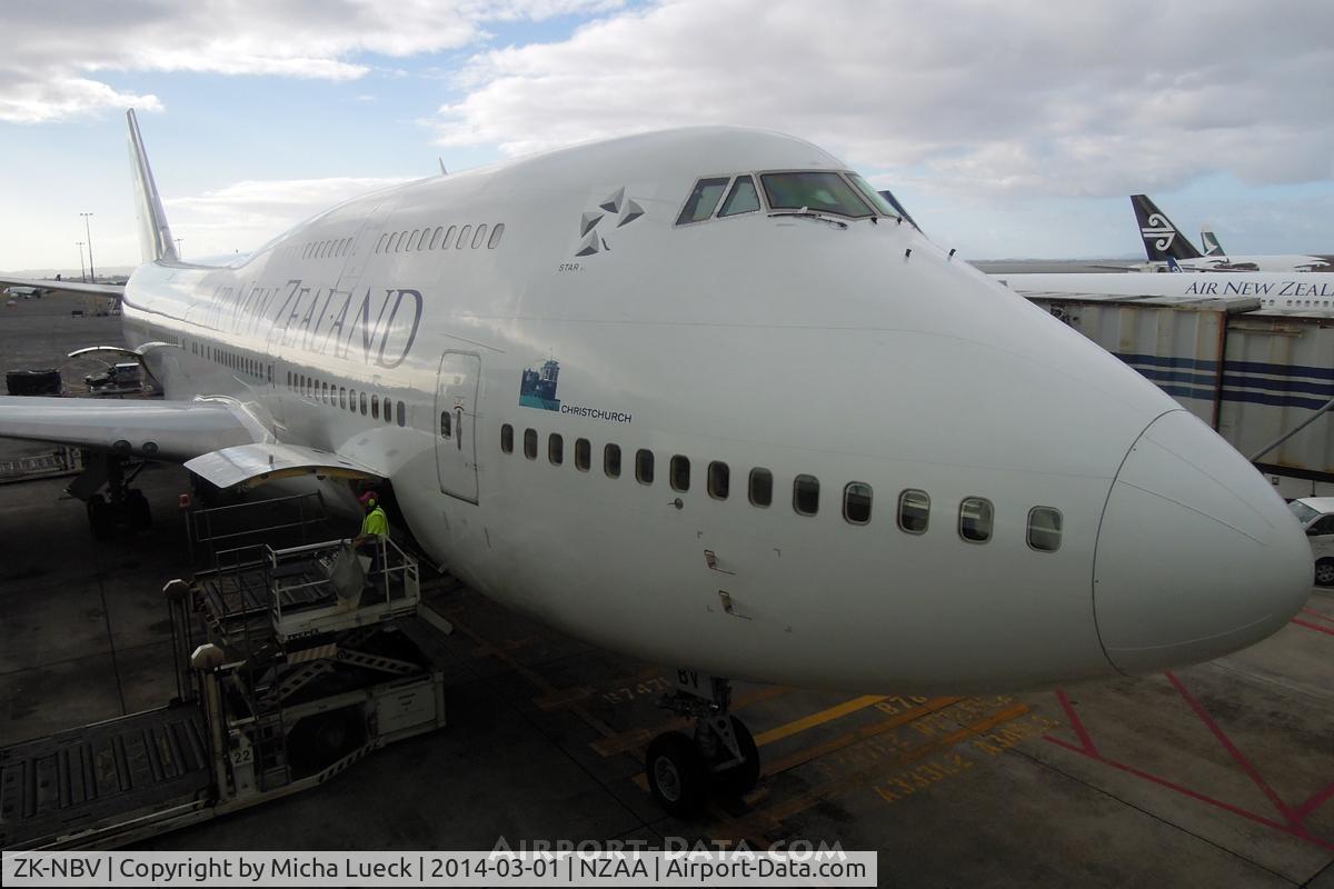ZK-NBV, 1998 Boeing 747-419 C/N 26910, This is the last year of NZ's B744, before the last two frames will be retired later this year.