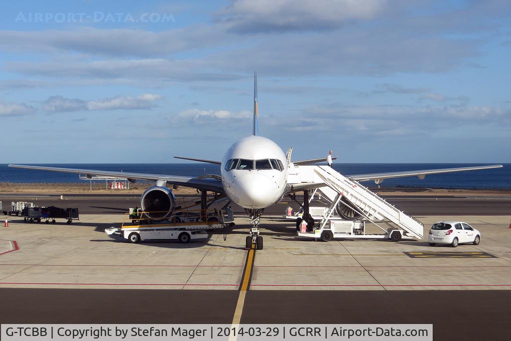 G-TCBB, 1999 Boeing 757-236 C/N 29945, Thomas Cook B757-200 @ ACE