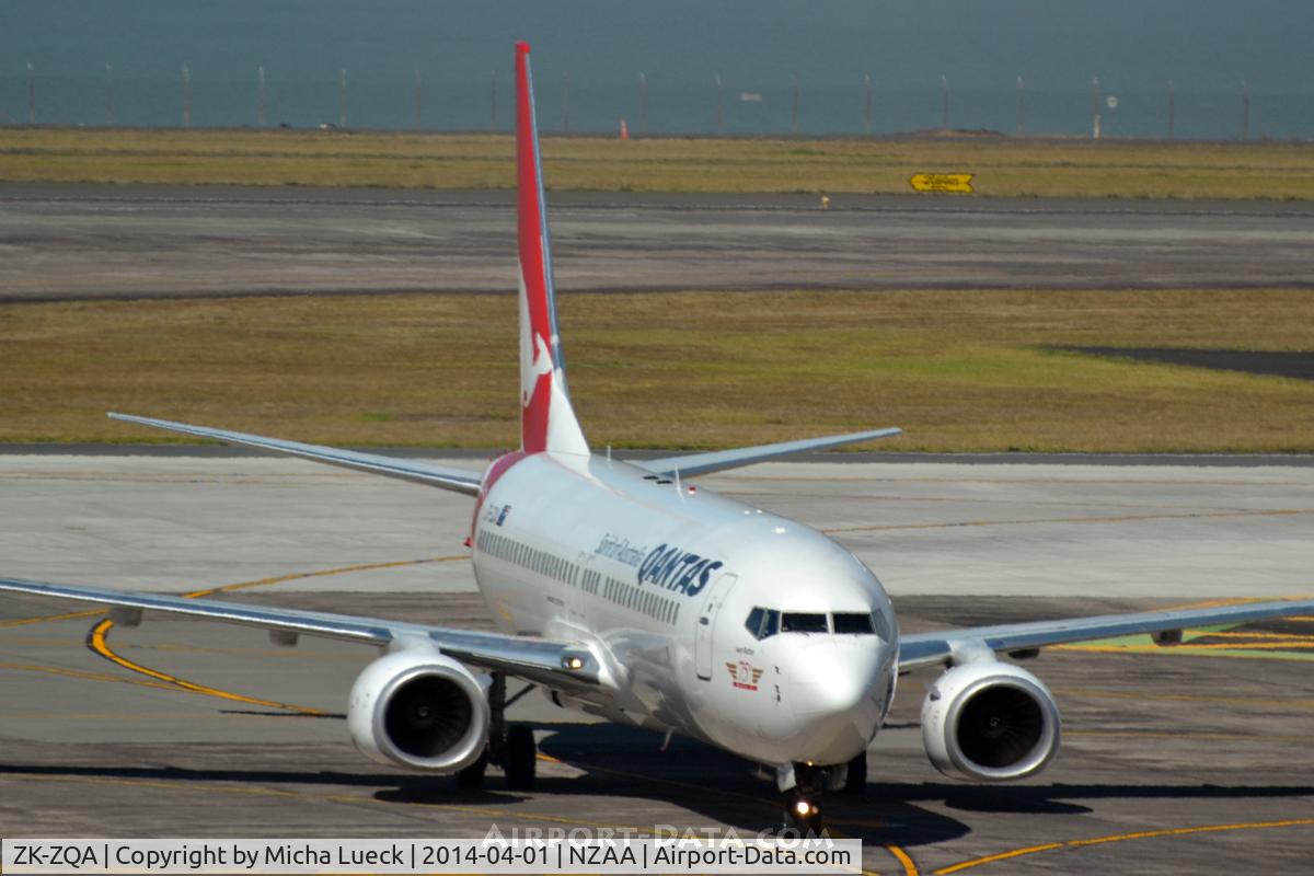 ZK-ZQA, 2009 Boeing 737-838 C/N 34200, At Auckland