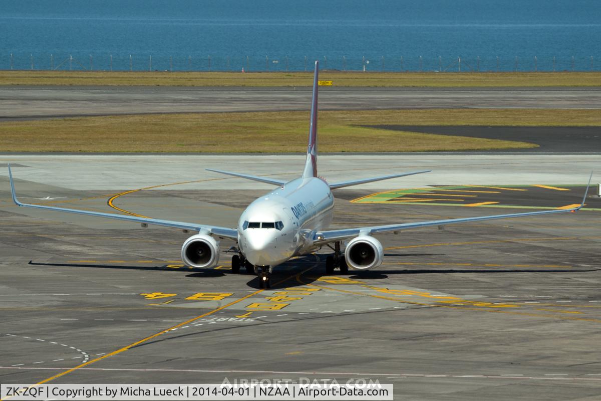 ZK-ZQF, 2011 Boeing 737-838 C/N 34204, At Auckland
