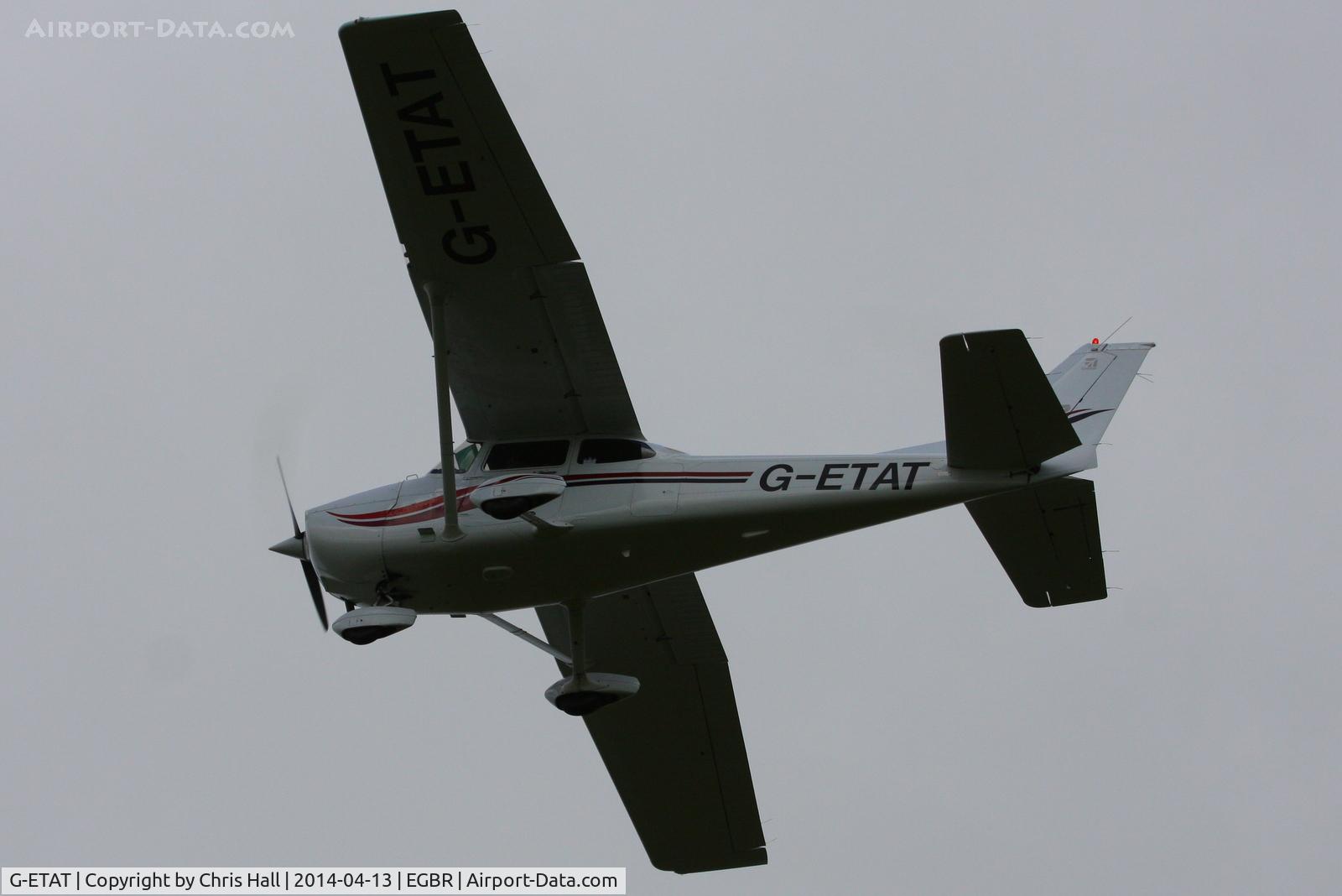 G-ETAT, 2000 Cessna 172S Skyhawk SP C/N 172S8674, at Breighton's 'Early Bird' Fly-in 13/04/14