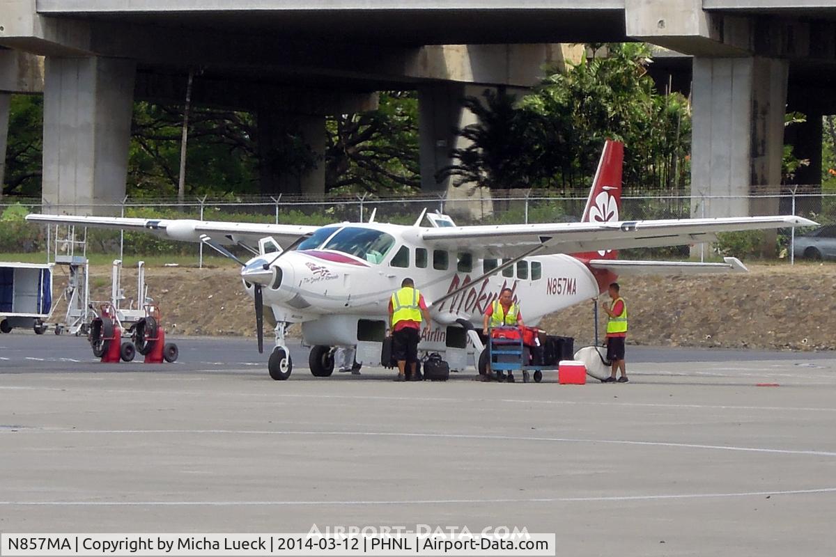N857MA, Cessna 208B C/N 208B2422, At Honolulu