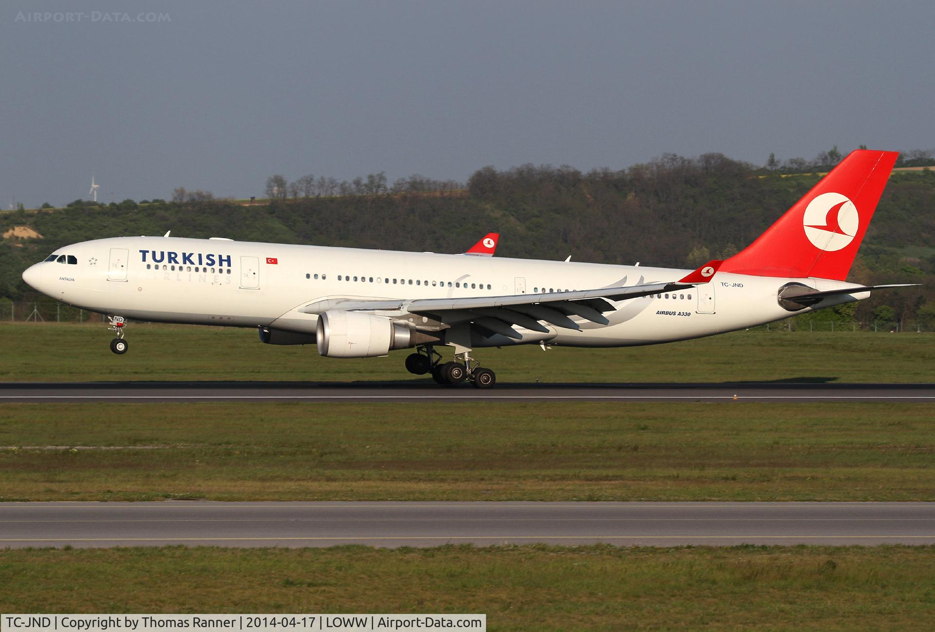 TC-JND, 2006 Airbus A330-203 C/N 754, Turkish A330