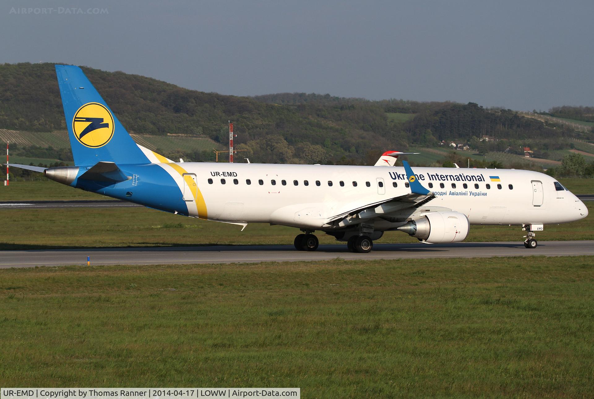 UR-EMD, 2013 Embraer 190STD (ERJ-190-100) C/N 19000602, Ukraine Emb190