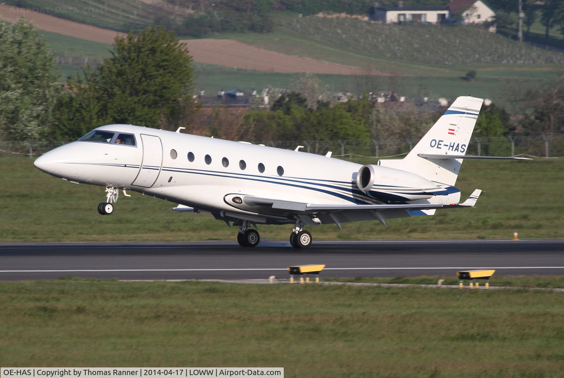 OE-HAS, 2009 Israel Aerospace Industries Gulfstream 200 C/N 206, G200