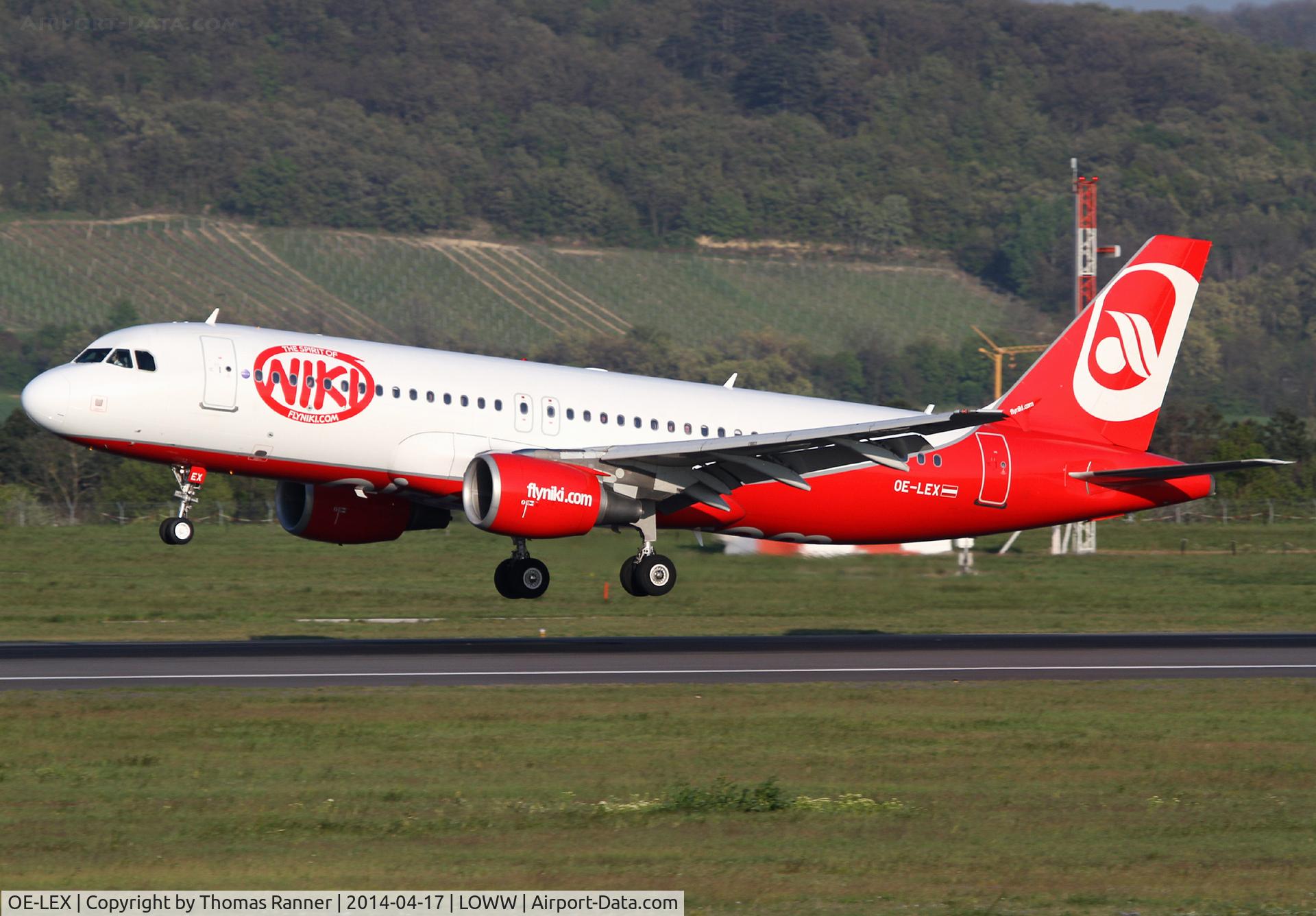 OE-LEX, 2006 Airbus A320-214 C/N 2867, Niki A320