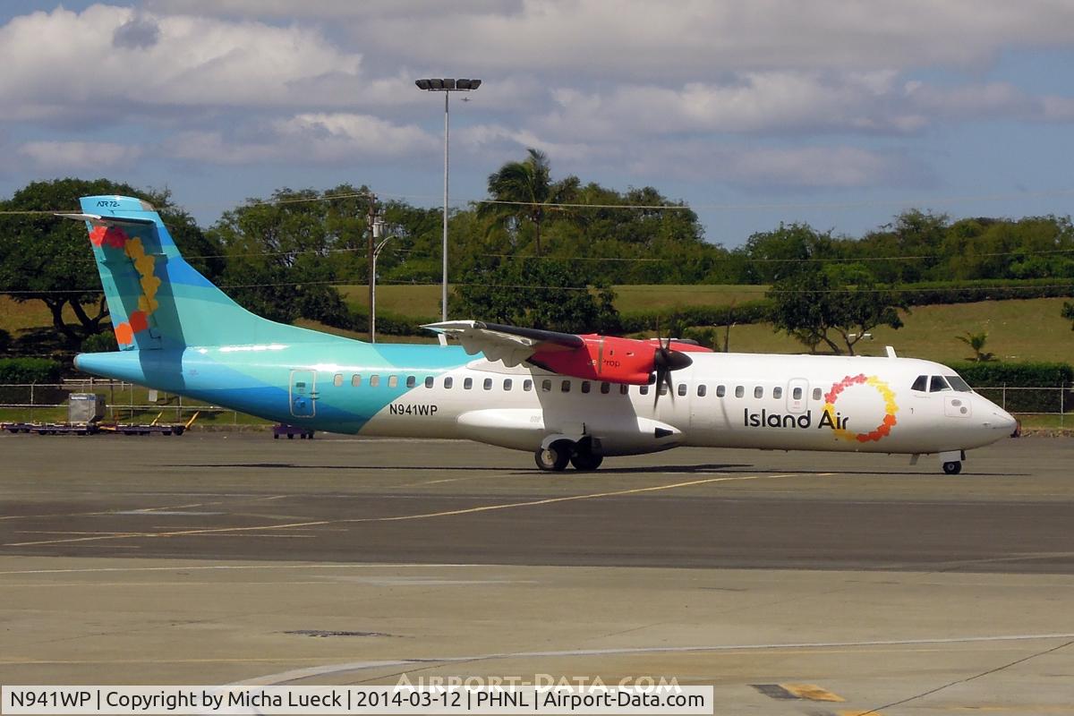 N941WP, 1993 ATR 72-212 C/N 349, At Honolulu