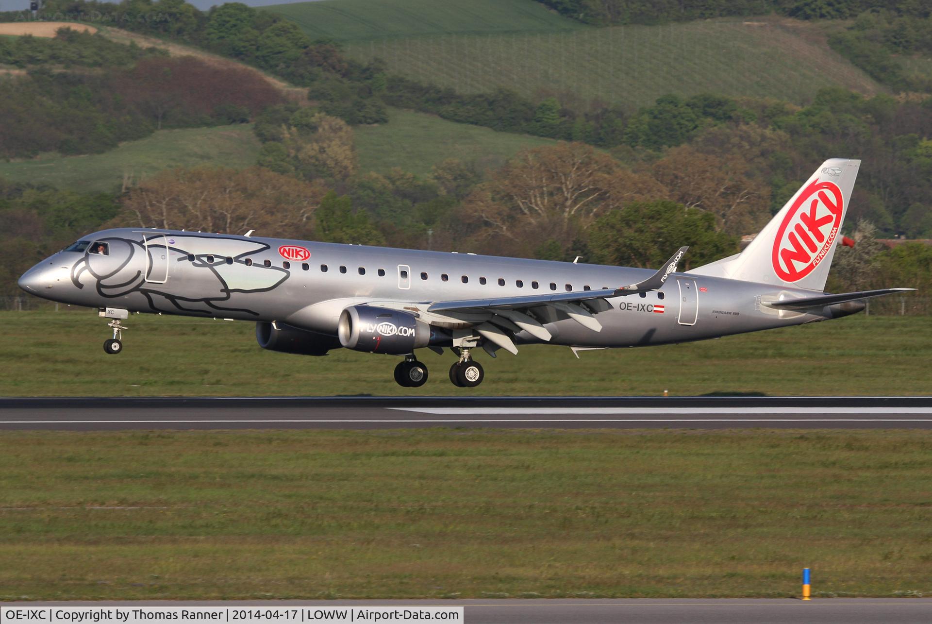 OE-IXC, 2010 Embraer 190LR (ERJ-190-100LR) C/N 19000349, Niki Emb190