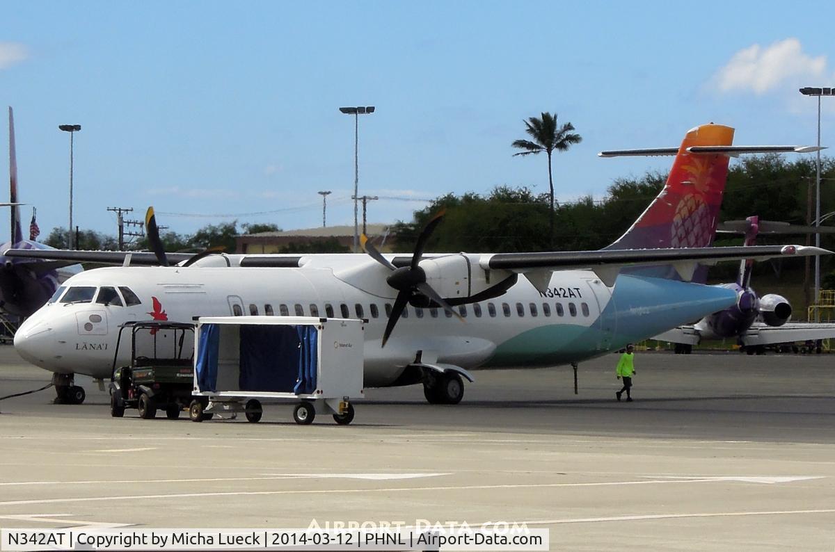 N342AT, 1993 ATR 72-212 C/N 345, At Honolulu
